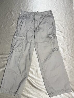 vintage Y2k Bailey's Point khaki baggy cargo pants Size 14 Cotton Blend